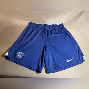 Nike Blue Athletic Shorts dri fit and slim fit, size men’s XXL.